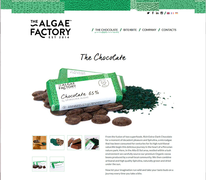 Algae Factory - Website