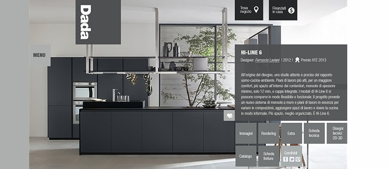 Monteni Dada - website UI/UX concept