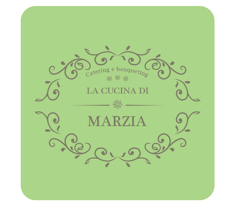 Catering business card