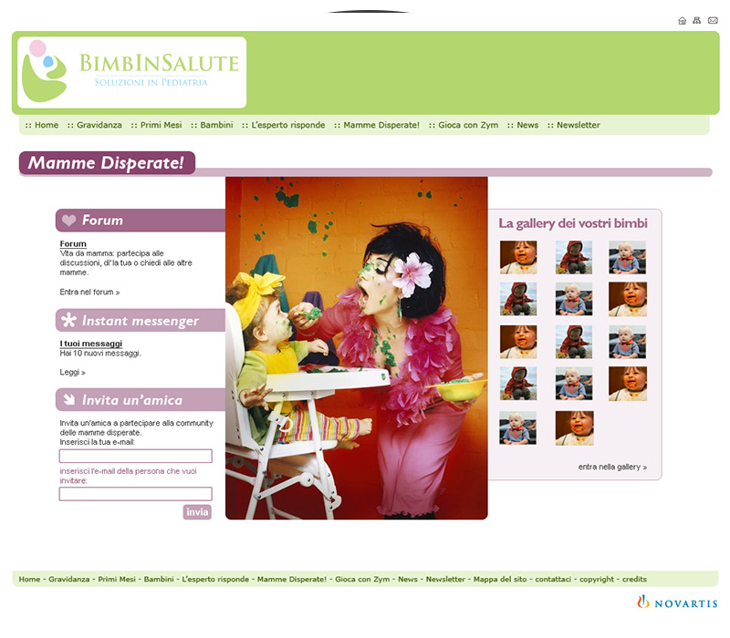 Novartis - Editorial website
