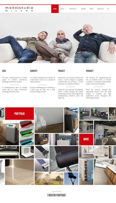 Made Studio - Wordpress website